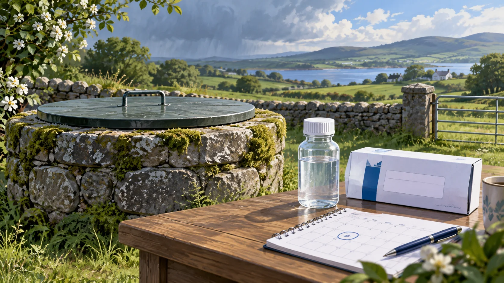 After wet weather, put your private well’s next test on the calendar