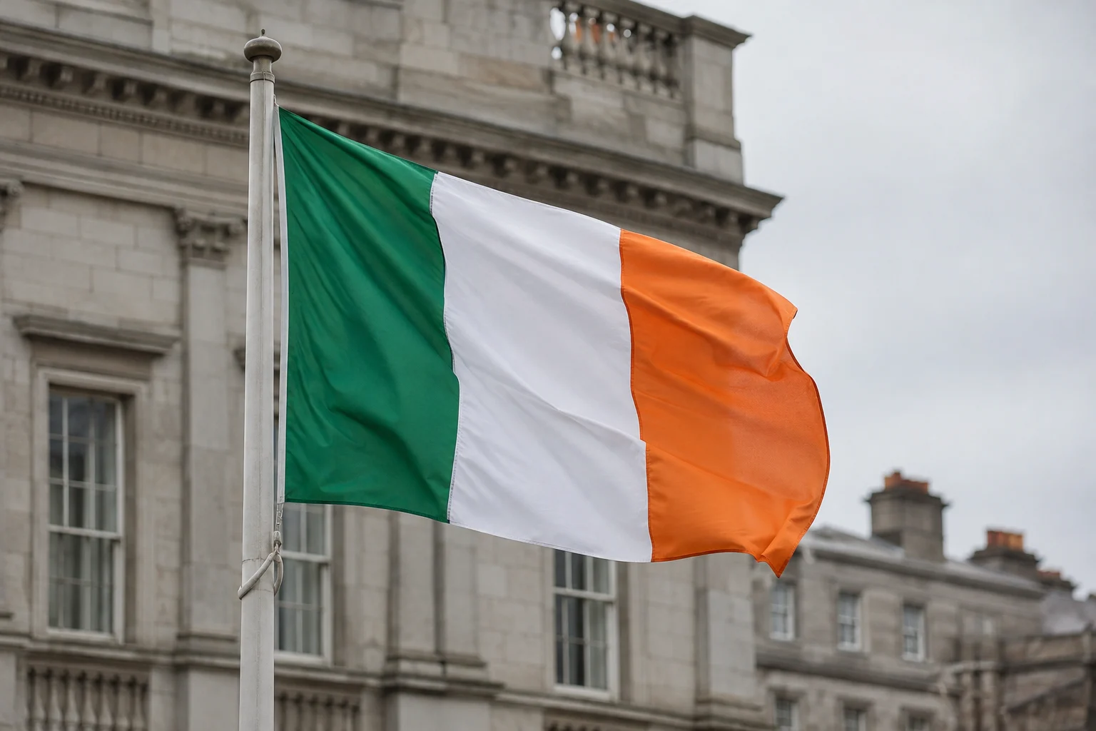 What the Irish flag means: green, white, orange and an ambition for peace