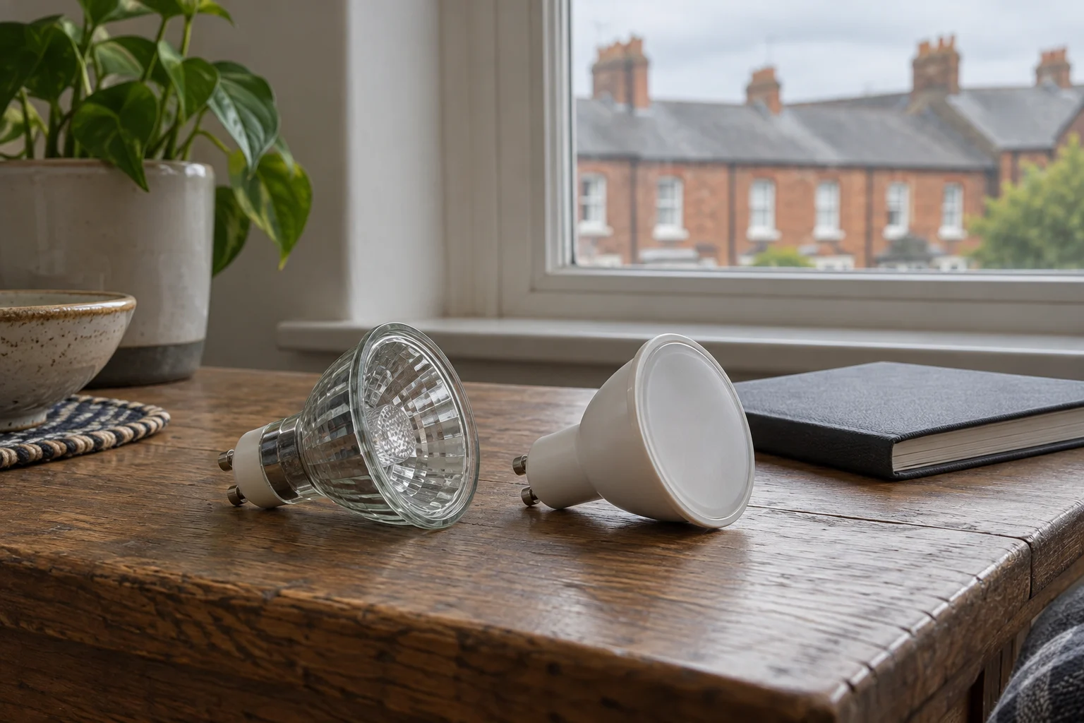 LED versus halogen bulbs: compare light output before comparing watts