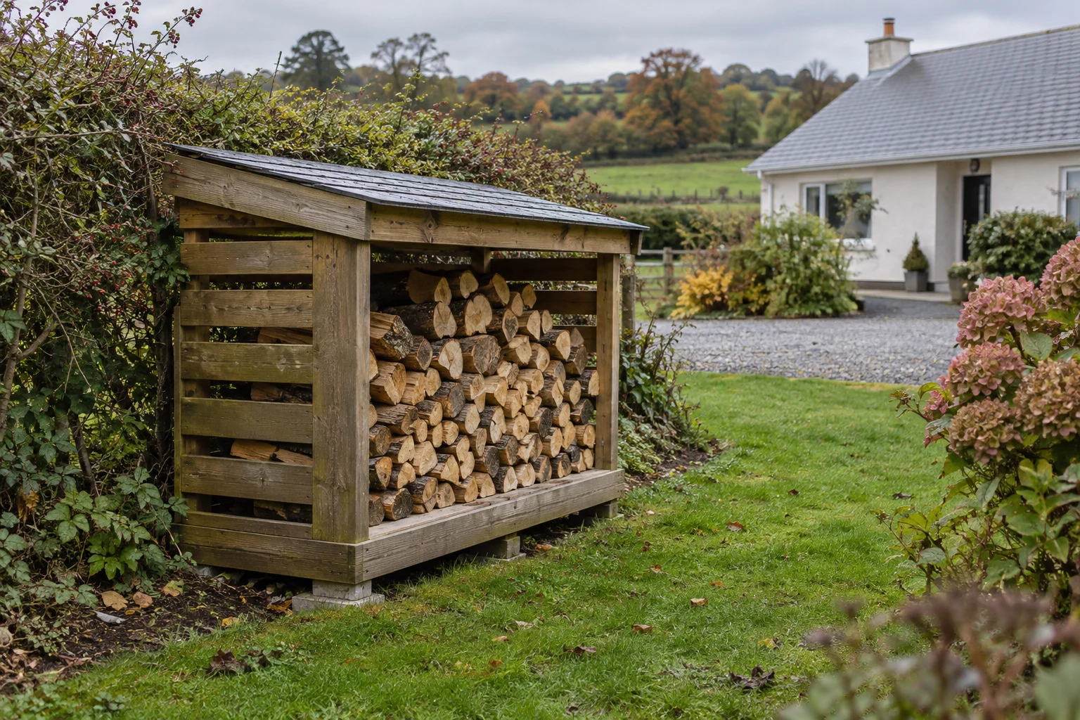 Buying logs for an Irish winter: ask about moisture before ordering