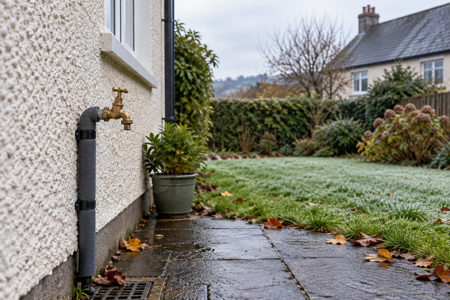 Winter pipe checks in Ireland: find the valve before a leak