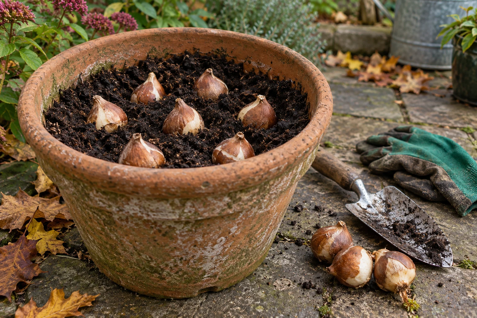November gardening in Ireland: bulbs, vegetables, lawns and small spaces