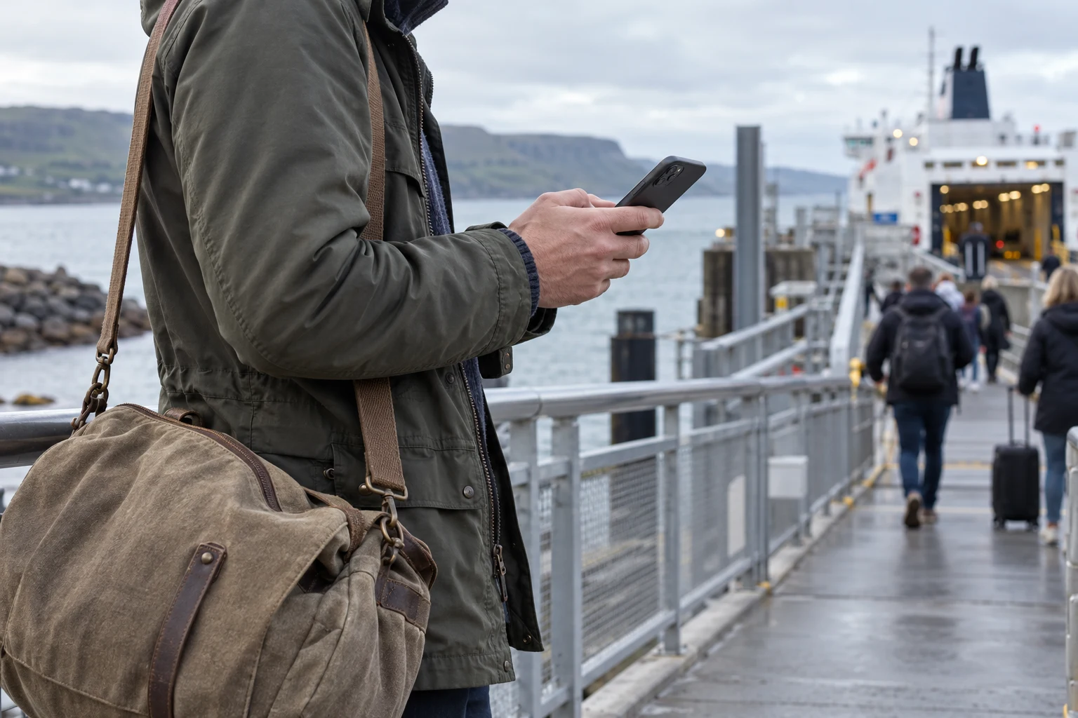 Roaming from Ireland: check the country, network and data allowance separately