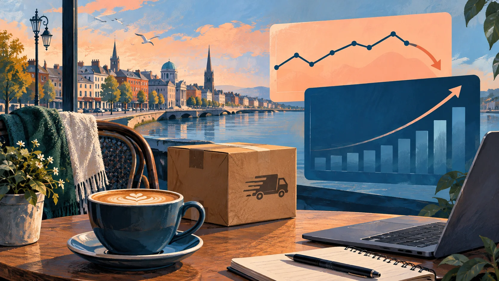 Irish services dip in August while annual growth remains strong