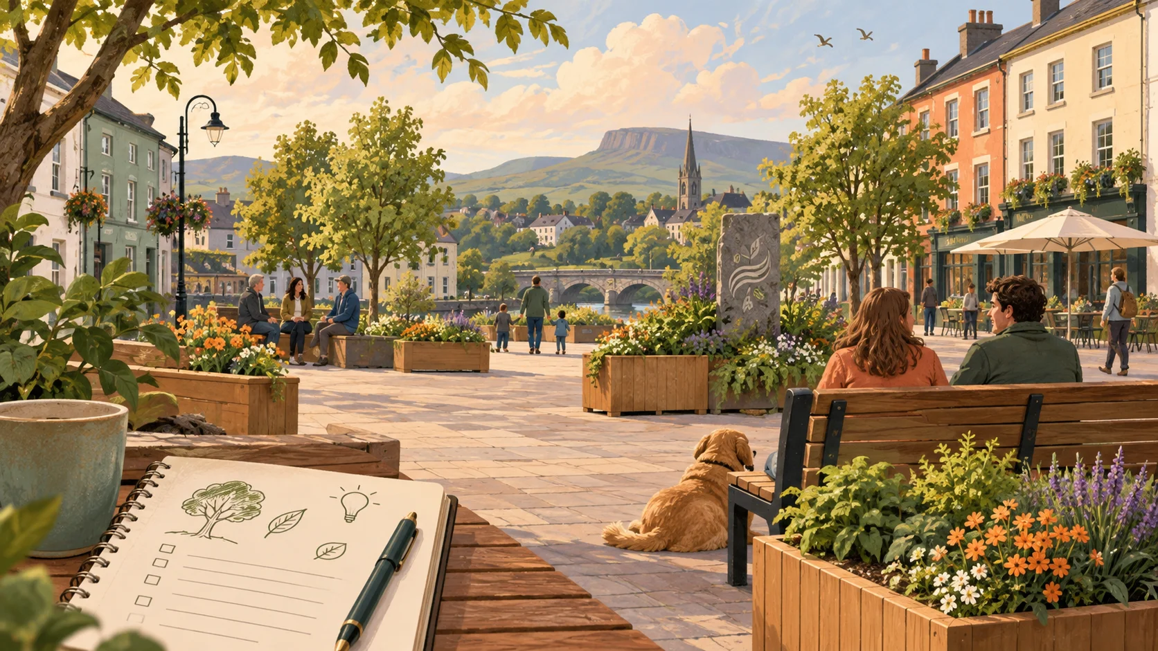 Sligo’s public-space pilot gets €118,000: what residents can watch for